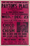Payton's Place presents Chico Chism and others by Chico Chism