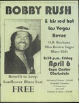 Benefit to keep Sunflower Blues Fest free, Bobby Rush & his Red Hot Las Vegas Revue, Expo Center, Clarksdale