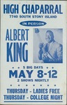 Albert King concert at High Chaparral