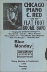Milwaukee Jazz Gallery, 'Blue Monday! Every Monday in September,' Chicago Piano C. Red and his Flat Foot Boogie Band