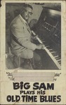 Big Sam plays his old time blues