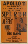 Albert King concert at Apollo 11