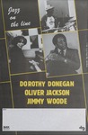 Jazz on the line, Black & Blues Records promo poster, featuring Dorothy Donegan, Oliver Jackson, and Jimmy Woode by Black & Blue Records