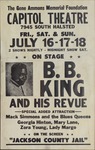 B.B. King and his Revue at Capitol Theatre