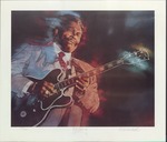 Print from oil painting 'B.B. King' by C. Michael Dudash
