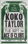 Koko Taylor returns to music city, Ace of Clubs