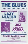 Lazy Lester and Jim Liban Combo at Polish Falcon Hall