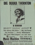 Big Mama Thornton in memormium benefit, featuring the Johnny Otis Show, Big Joe Turner, and others