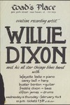 Willie Dixon at Toad's Place