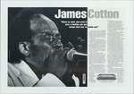 Hohner advertisement featuring James Cotton by Matthias Hohner AG and James Barclay