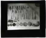 Collection of various stone tools from Mississippi by Calvin S. Brown