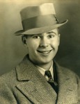 Portrait in Ole Miss Yearbook, 1937 by Harold Burson