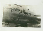 Plane nose art: Ramp Tramp II, Tinian Island