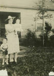 Unidentified woman with children