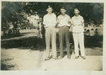 Three men, [University of Mississippi]