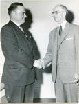 Judge Claude F. Clayton and Judge Elijah A. Cox. by Author Unknown