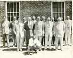 University of Mississippi 1931 Law School class with unidentified African American man. by Author Unknown