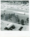 Military tent area from 500 feet. by Author Unknown