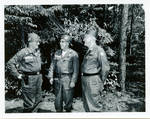 Claude F. Clayton with ? Roach, and ? Delto. by Author Unknown