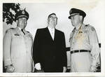 Claude F. Clayton with Col. Bush and Governor Ross Barnett. by Author Unknown