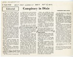 Conspiracy in Dixie; Communists Urge Action by People's World, The Worker, and Association of Citizens' Councils of Mississippi