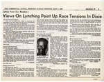 Views on Lynching Point Up Race Tensions in Dixie by Commercial Appeal (Memphis, Tenn.) and Citizens' Councils of America