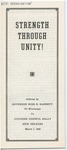 Strength Through Unity by Ross R. Barnett