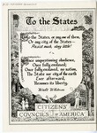 To the States by Citizens' Councils of America