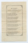 Hymn [at the] Dedication of the New Presbyterian Church by Author Unknown