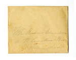 Folder 5: Undated 19th Century Empty Envelopes and Letter Fragments by Author Unknown