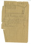 Folder 6: Undated 19th Century Miscellaneous Material, Handwritten Lyrics, etc.