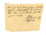 Folder 11: Correspondence and Documents, 1839