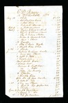 Folder 25: Correspondence and Documents, 1853