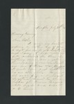 Folder 30: Correspondence and Documents, July-December 1856 by Author Unknown