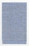 Folder 33: Correspondence and Documents, 1859 by Author Unknown