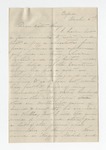 EBWS 2.1: Correspondence and Documents, circa 1860s