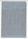 Letter from W. S. Featherston to Colonel Thomas W. Jack. 8 January 1864 by Winfield Scott Featherston