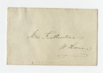 Letter from M. W. Hackelton to "My dear friend" Mrs. Featherston. 23 July 1860 by M. W. Hackelton