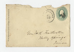 Letter dated from Thomas K. Markham to General W. S. Featheston. 29 July 1872
