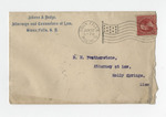 Letter from Aikens & Judge to D. M. Featherston. 30 June 1900 by Aikens & Judge