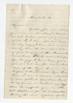 Letter from L. Q. C. Lamar to W. S. Featherston. Undated by L. Q. C. Lamar