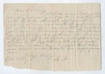 Letter from L. F. to Mr. Craig. September 1871 by Author Unknown