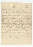 Letter from James B. Beck to 