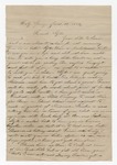Manuscript with seal "Bar Meeting...At a meeting of the Kosciusko Bar and officers of the Circuit Court..." by Author Unknown