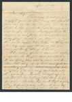 Matthew Gage, Jr. to Mary Margaret Sanders (3 April 1858)