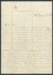 Jeremiah Gage to Mary Margaret Sanders (20 July 1858)