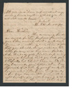 Mary Sanders to Unnamed Brother (2 November 1858) by Mary Margaret Gage Sanders
