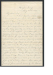 Jeremiah Gage to Patience W. S. Gage (23 May 1861) by Jeremiah Gage and Patience W. S. Gage