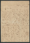 Jeremiah Gage to Patience Gage (5 October 1862)