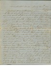 H. A. Stephens to Elizabeth C. Lofton (13 July 1861) by H. A. Stephens